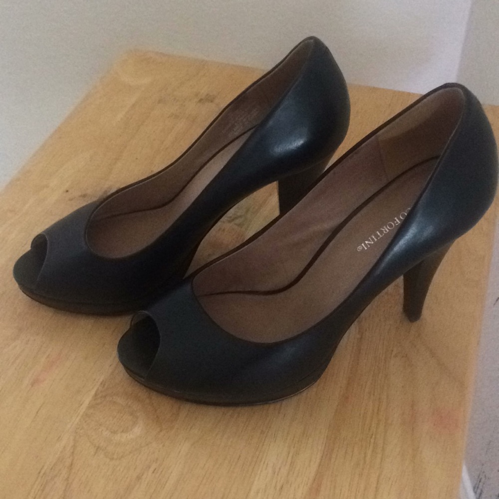 Dark Blue Dress Shoes